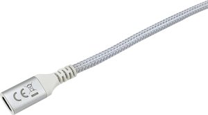 Kabel USB Equip USB-C - USB-C 1 m Biały (128376) 3