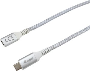 Kabel USB Equip USB-C - USB-C 0.5 m Biały (128375) 2