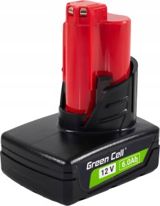 Green Cell Green Cell Bateria do Milwaukee M12 12V 6Ah zamiennik M12 B6 4932451395 2