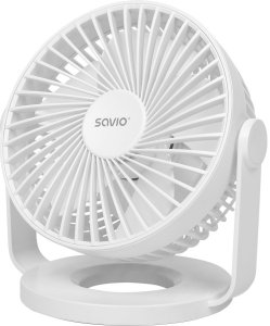 Wentylator USB Savio Biurkowy AD-01 Biały 2