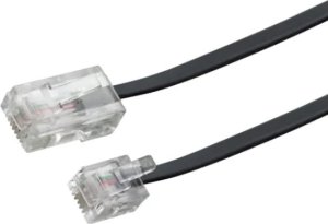 Schwaiger Schwaiger 6.0m RJ-11 - RJ-45 6 m Czarny 3