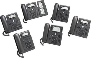 Telefon Cisco Cisco 6821 telefon VoIP Czarny 2 linii 1