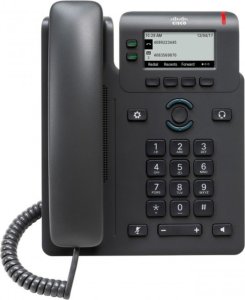 Telefon Cisco 6821 telefon czarny 2-liniowy 3