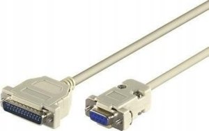 MicroConnect Microconnect IBM029-2 kabel równoległy Szary 1,8 m DB25 DB9 1