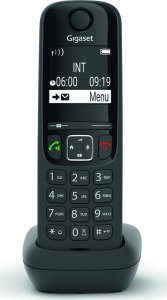 Telefon stacjonarny Gigaset Gigaset AS690HX Telefon analogowy/DECT Nazwa i identyfikacja dzwoniącego Czarny 2