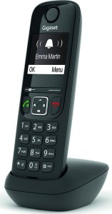Telefon stacjonarny Gigaset Gigaset AS690HX Telefon analogowy/DECT Nazwa i identyfikacja dzwoniącego Czarny 3