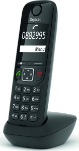 Telefon stacjonarny Gigaset Gigaset AS690HX Telefon analogowy/DECT Nazwa i identyfikacja dzwoniącego Czarny 4