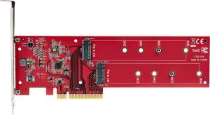 Kieszeń StarTech StarTech DUAL-M2-PCIE-CARD-B adapter Wewnętrzny M.2 5