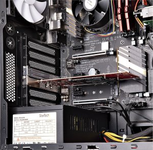 Kieszeń StarTech StarTech DUAL-M2-PCIE-CARD-B adapter Wewnętrzny M.2 9