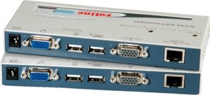 Roline Przedłużacz KVM ROLINE Smart przez RJ45, VGA, USB 1