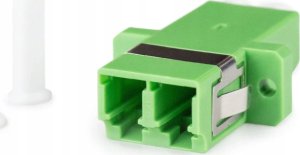 Digitus Adapter światłowodowy LC APC/LC APC duplex, jednomodowy OS2, ceramiczna tuleja, zielony 2