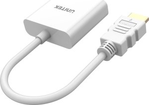 Adapter AV Unitek Unitek Adapter HDMI na VGA | FullHD 60Hz | 0,15m | Biały | Y-6333C01 6