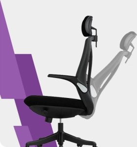 Krzesło biurowe Spacetronik Fotel biurowy ergonomiczny Spacetronik ARIAN-10 5