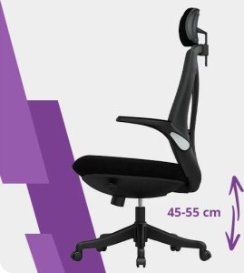 Krzesło biurowe Spacetronik Fotel biurowy ergonomiczny Spacetronik ARIAN-10 6