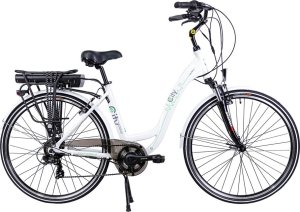 Rower elektryczny Omnigena Majdller E-City E-bike 6-b 28" Biały 1