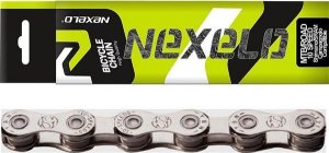 Nexelo Łańcuch NEXELO S10 S2 10speed 116 ogniw, srebrny 1