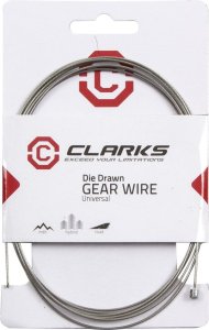 Clarks Linka przerzutki CLARKS, 1.1mm, Stal nierdzewna, Ultragładka, Szosa/MTB 1