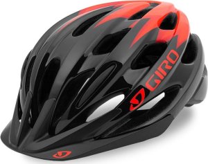 Giro Kask dziecięcy juniorski GIRO RAZE Rozmiar kasku: Uniwersalny(50-57 cm), Wybierz kolor: Matte Black Vermillion 1