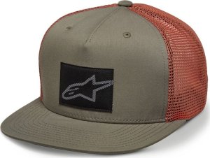 Alpinestars Czapka z daszkiem ALPINESTARS SUSSED TRUCKER HAT, Military/Orange - roz. One Size (NEW) 1