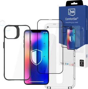 3MK Zestaw 3Mk Comfort Set 4 In 1 Na Iphone 14 Plus - Etui, 2X Szkło, Ramka Aplikacyjna 1