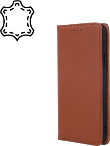 TelForceOne Etui Skórzane Smart Pro Do Realme 10 Brązowe 1