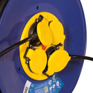 LogiLink Przedłużacz, 4 gniazda, szpula, 50m (LPS503) 7