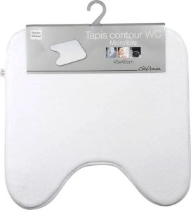 Douceur d`Interieur Dywanik łazienkowy 45x45cm biały 3