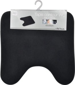 Douceur d`Interieur Dywanik łazienkowy 45x45cm czarny 6