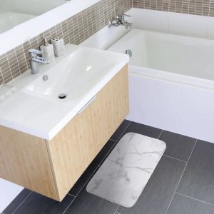 Douceur d`Interieur Dywanik łazienkowy 45x75cm biały 6