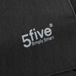 5five Wózek zakupowy na kółkach z pojemną komorą i kieszonkami 5