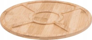 Secret de Gourmet Zestaw do przekąsek: 6 porcelanowych miseczek + bambusowa taca 2