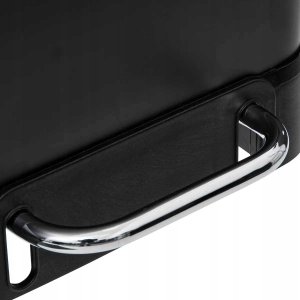 Kosz na śmieci 5five Kosz na śmieci dwukomorowy Ariane, ze stali nierdzewnej, z pedałem, 2 x 30 l 5