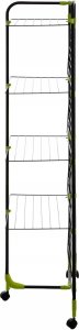 5five Suszarka na pranie wieżowa, 4 poziomy, na kółkach 2