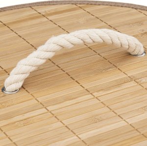 Kosz na pranie 5five Kosz na pranie BAMBOO, okrągły z pokrywką, 48 l 4