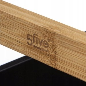 5five Wózek łazienkowy BAMBOO, szafka bambusowa - 3 poziomy 6