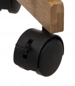 5five Wózek łazienkowy BAMBOO, szafka bambusowa - 3 poziomy 8
