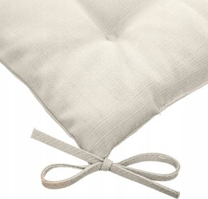 DLGTP Poduszka na krzesło pikowana z wiązaniem Korai, 40 x 40 cm 3