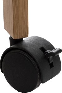 5five Mobilny regał kuchenny LINHA z szufladką i blatem, bambusowy 3