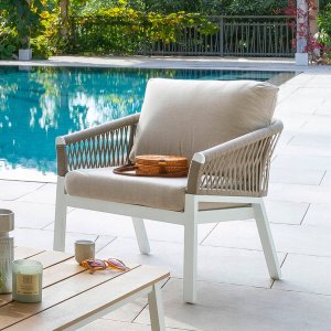 DLGTP Fotel ogrodowy aluminiowy ORIENGO 5