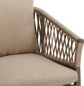 DLGTP Krzesło ogrodowe aluminiowe ORIENGO 2