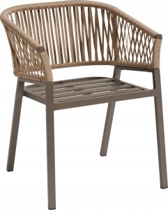 DLGTP Krzesło ogrodowe aluminiowe ORIENGO 4