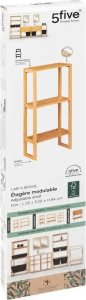5five Wąski regał łazienkowy Lab'n Modul szer. 20 cm 2