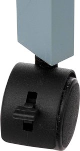 5five Bardzo wąski regał łazienkowy na kółkach, 3 półki, szer. 15 cm 3