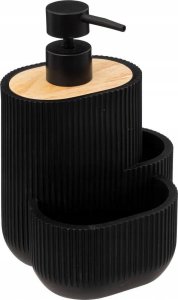 5five Dozownik na płyn do naczyń i gąbki BLACKWOOD 4