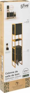 5five Wysoki regał łazienkowy NATUREO, 33 x 33 x 170 cm 4
