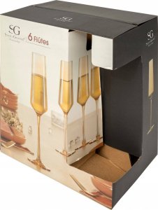 Secret de Gourmet Kieliszki do szampana OLGA, 6 sztuk 3