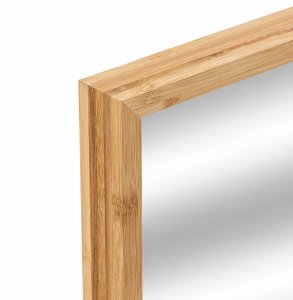 Lustro 5five Lustro łazienkowe w bambusowej ramie, 34 x 44 cm 2