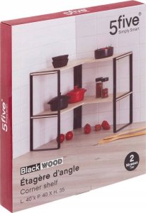 5five Narożna półka kuchenna, 2 poziomy, 40 x 40 x 35 cm 2