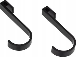 5five Półka łazienkowa pod prysznic, aluminiowa, czarna, 32,5 x 13 x 5,8 cm 3