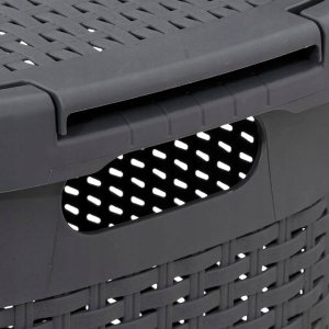 Kosz na pranie 5five Wysoki kosz na pranie z plastiku, 60 l 3